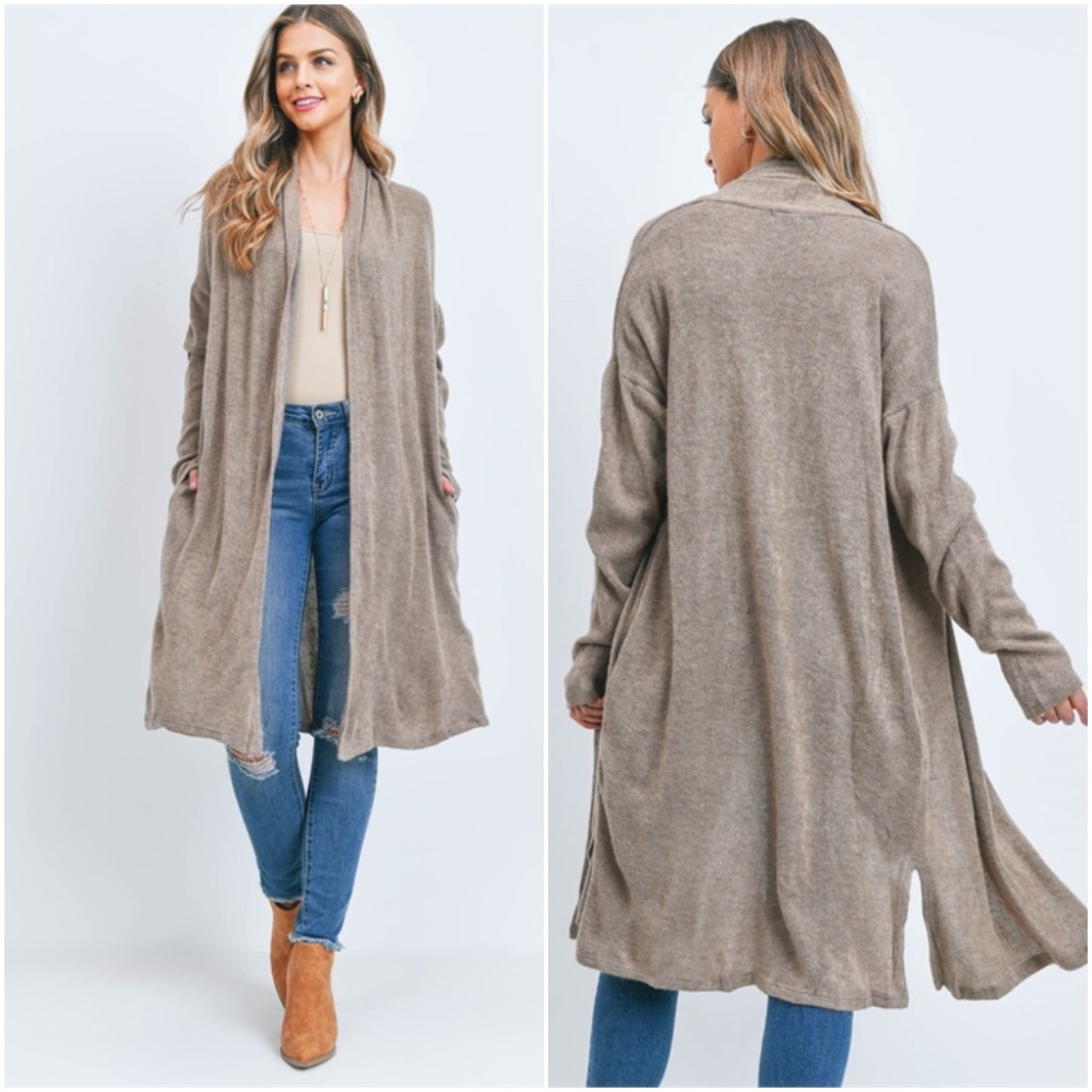 Taupe Cardigan